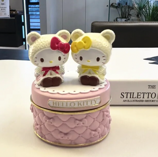 Vintage Sanrio Hello Kitty x Mimi Jewelry Box