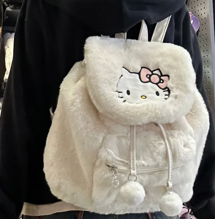 Sanrio Fluffy Backpacks