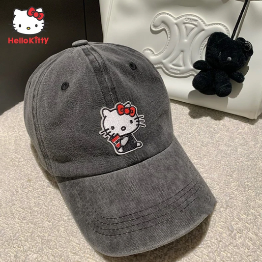 Retro Hello Kitty Baseball Cap