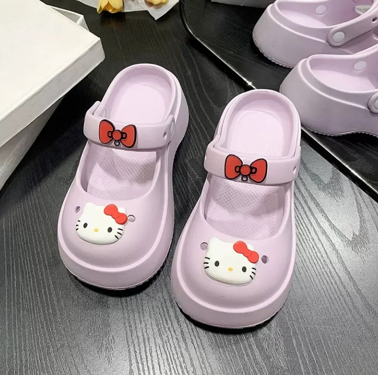 Hello Kitty Platform Sandals
