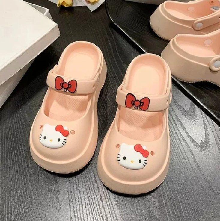 Hello Kitty Platform Sandals
