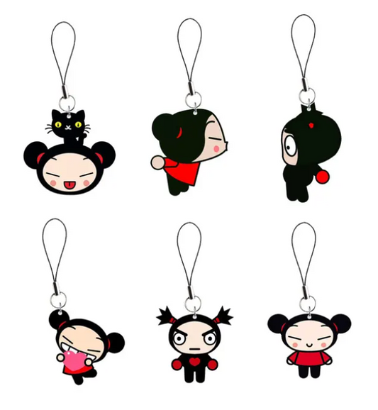 Pucca Phone Charms