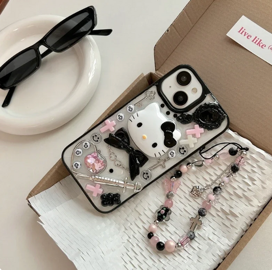 Hello Kitty Y2K Phone Case (Lanyard Included)