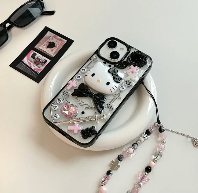 Hello Kitty Y2K Phone Case (Lanyard Included)