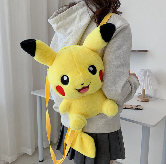 Pikachu Plushie Backpack