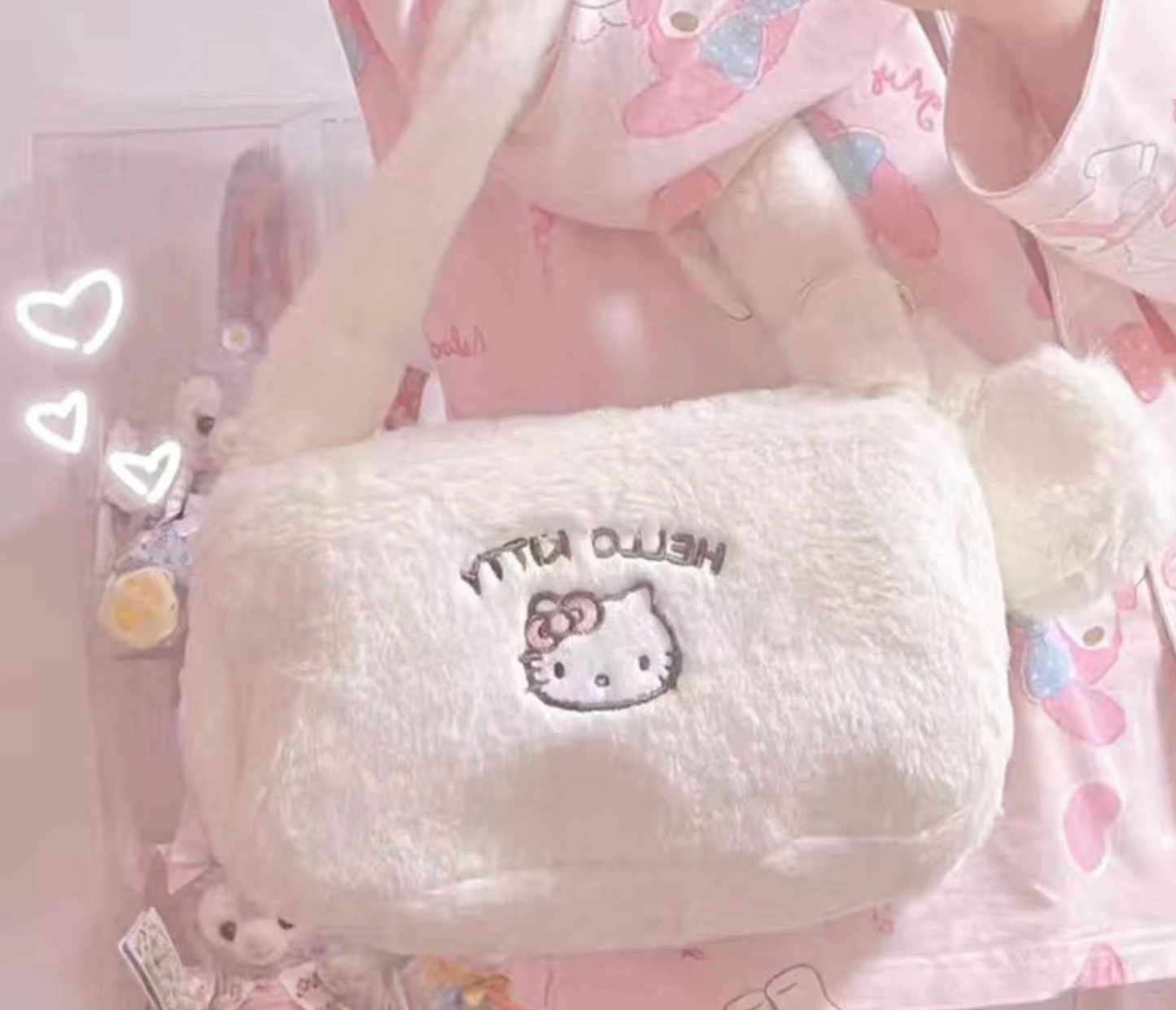 Hello Kitty Fluffy Bag