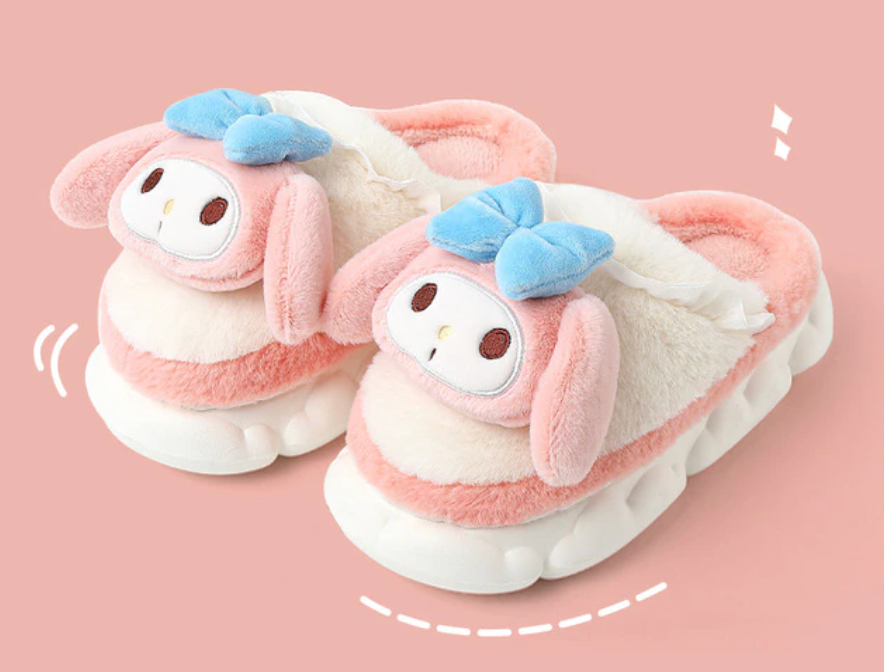 Cozy Sanrio Slippers