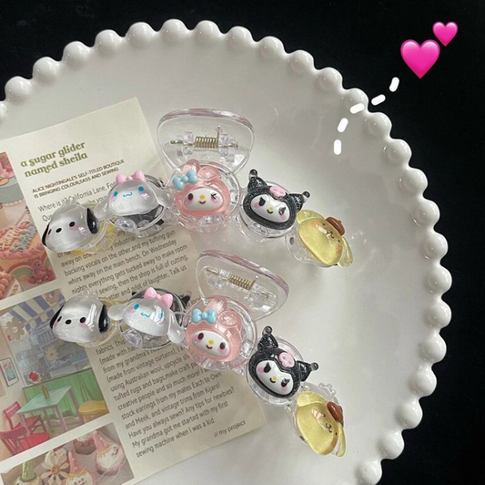 Sanrio Characters Claw Clip