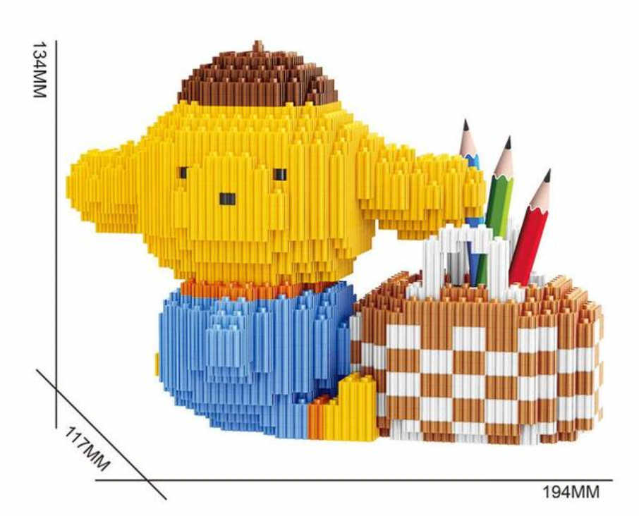 Hama Beads - Winnie The Pooh Yellow (Midi Beads)