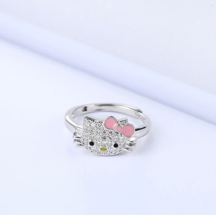 Hello Kitty + Spider Man Rings