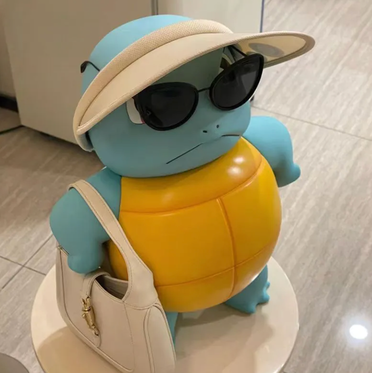 Giant Squirtle Statue