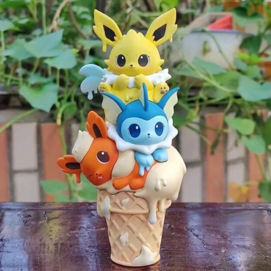 Pokemon Ice Cream Ceramics Figures