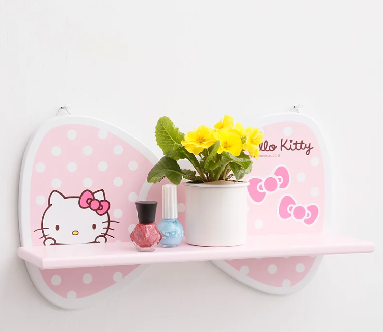 Hello Kitty Wooden Shelf