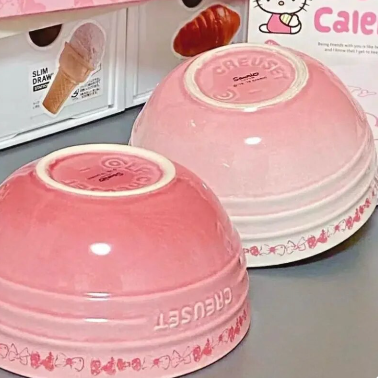 Hello Kitty Ceramic Bowls Gift Set