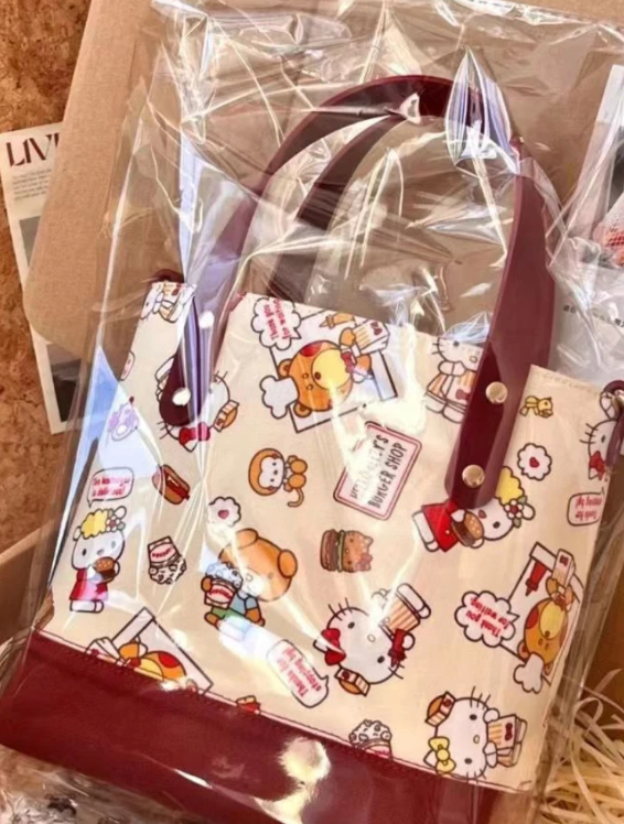 Hello Kitty Monogram Tote Bag