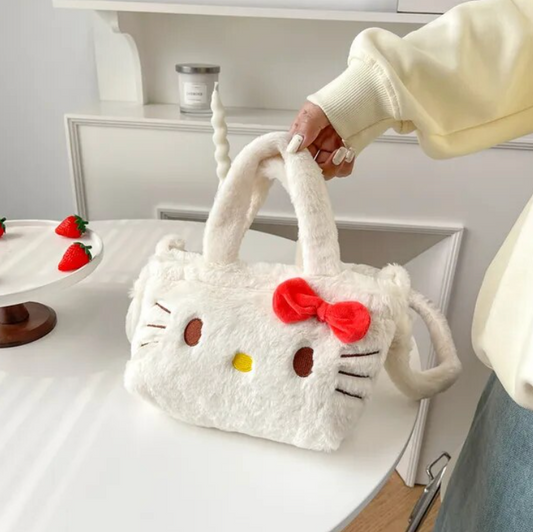 Sanrio Fluffy Crossbody Tote Bags