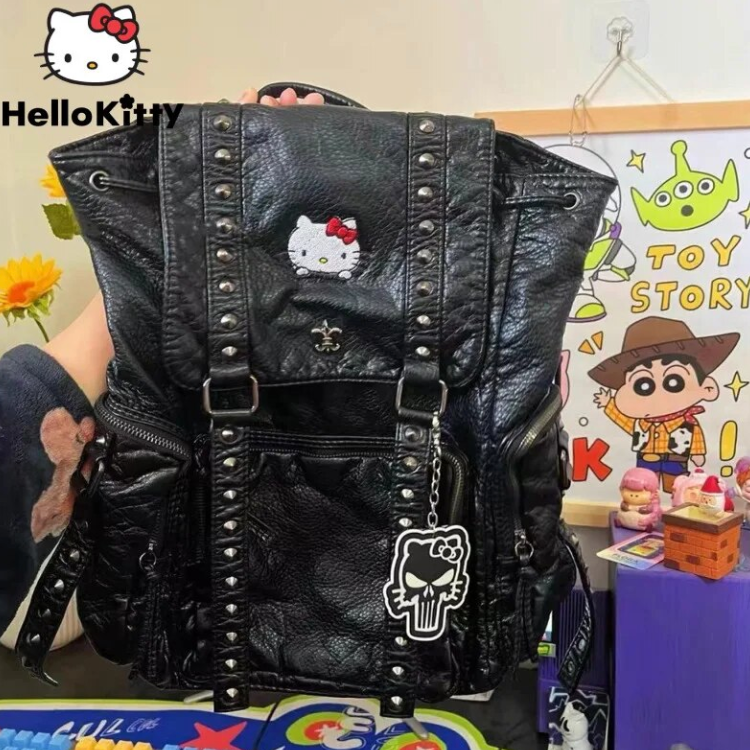 Hello Kitty Goth Punk Backpack