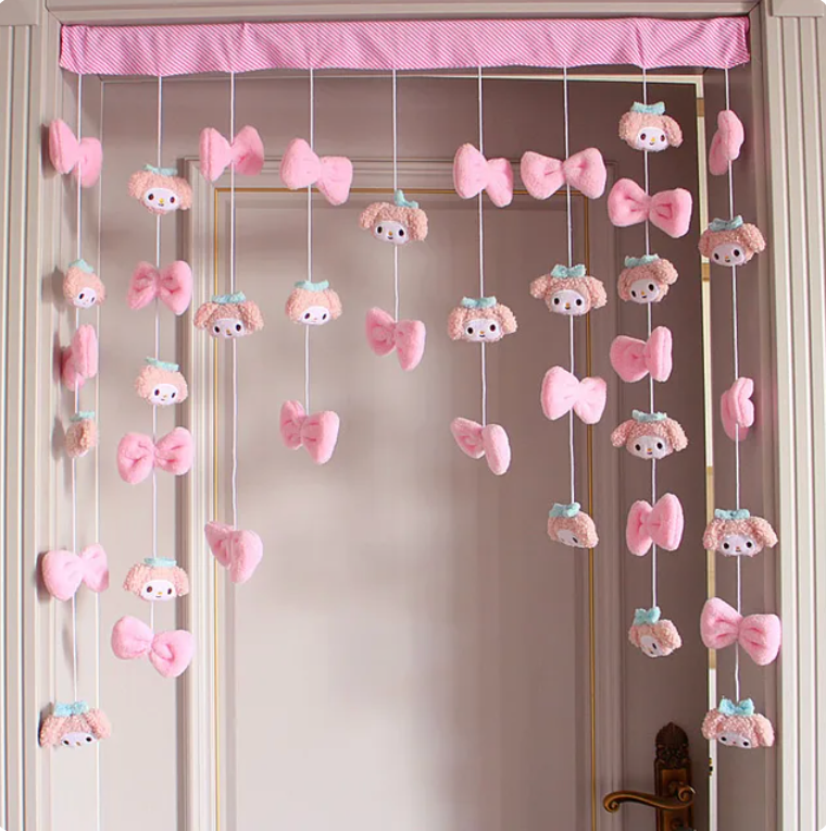 Sanrio Hello Kitty Plush Door Curtain