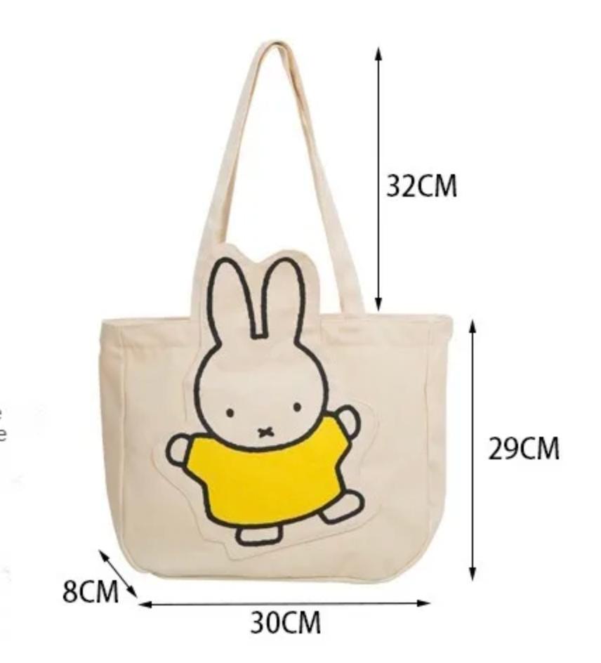 Miffy Canvas Tote Bag