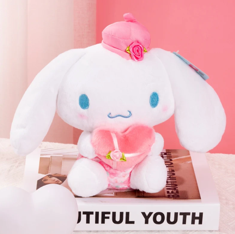 Pink Floral Sanrio Plushies