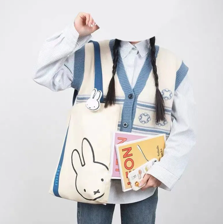 Miffy Canvas BB Tote Bag