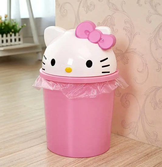 Hello Kitty Trash Can