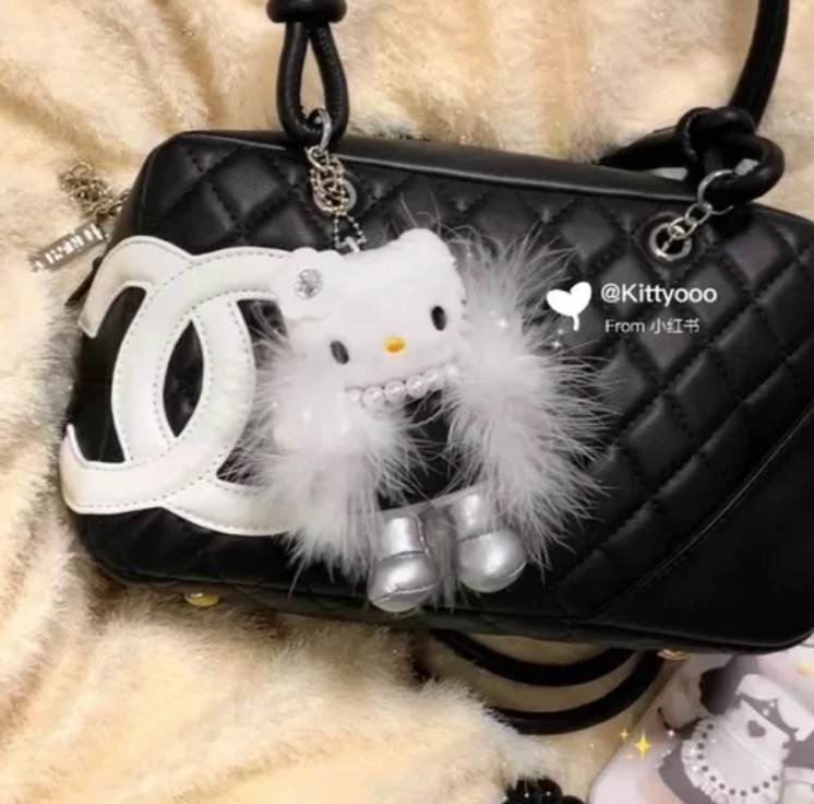 Hello Kitty Lolita Bag Charm