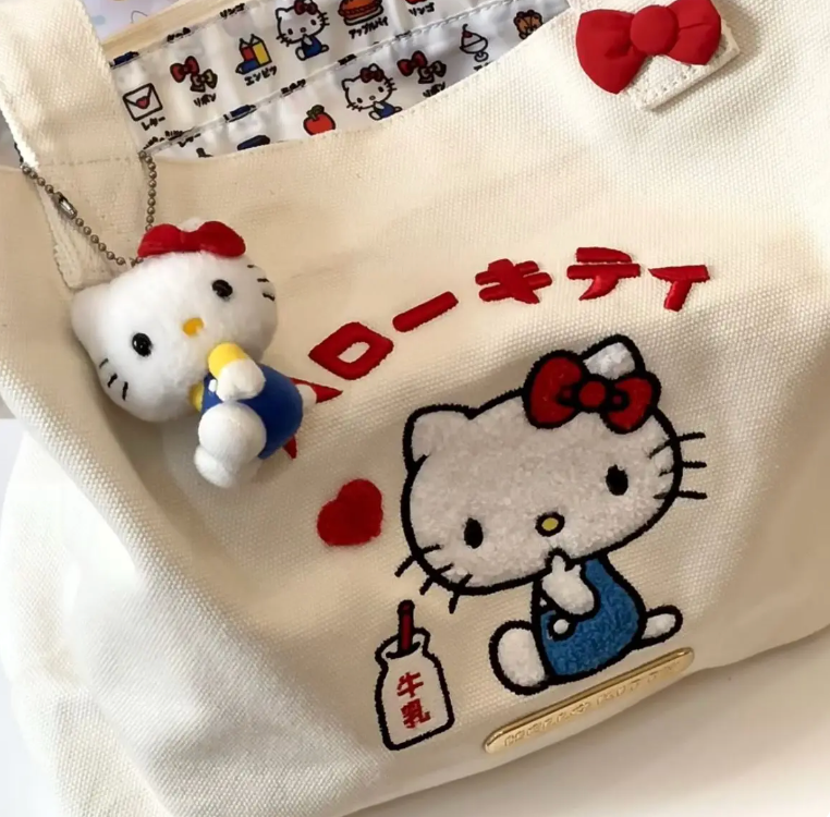 Sanrio Hello Kitty Canvas Tote Bag