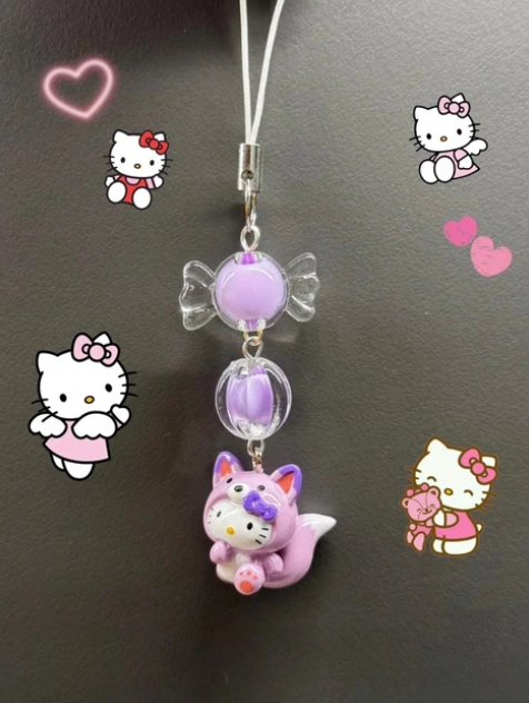 Vintage Hello Kitty Y2K Phone Charms