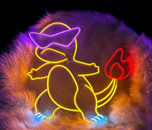 Nintendo Pokemon Cool Charmander Neon Sign