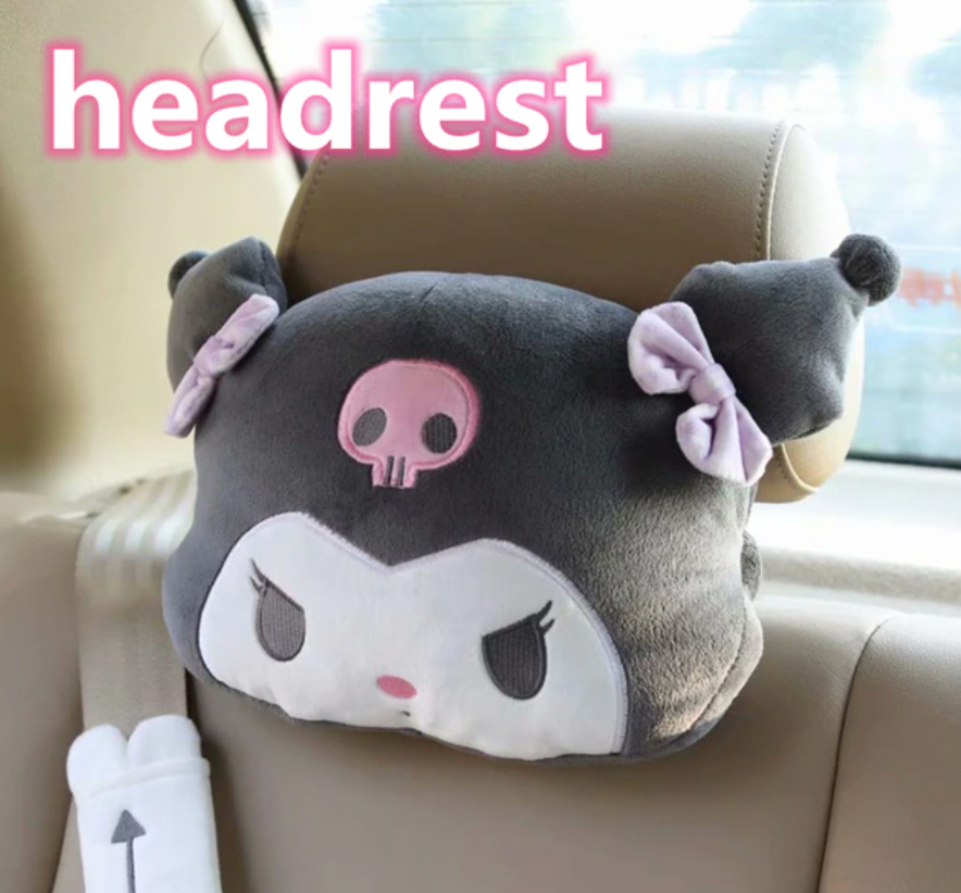 Kuromi Headrest