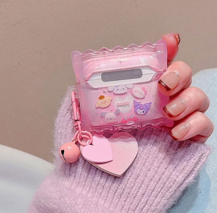 Sanrio Pink Airpods Case