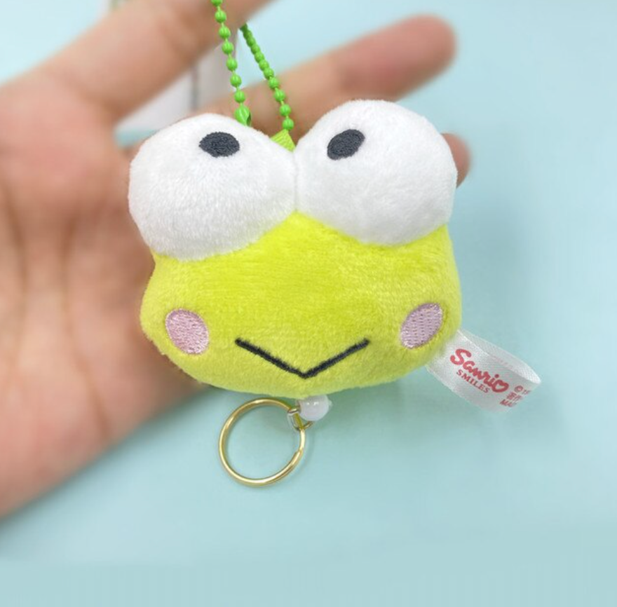Keroppi Mascot Keychain