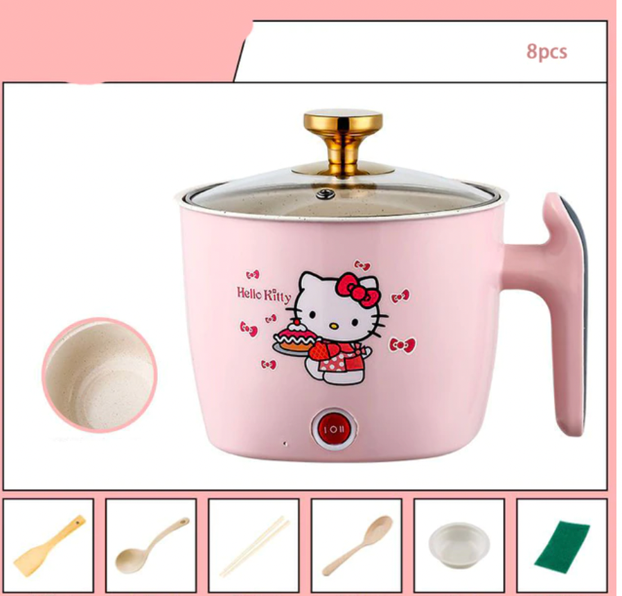 Sanrio, Kitchen, Rare Hello Kitty Pink Rice Cooker New Sanrio Cute