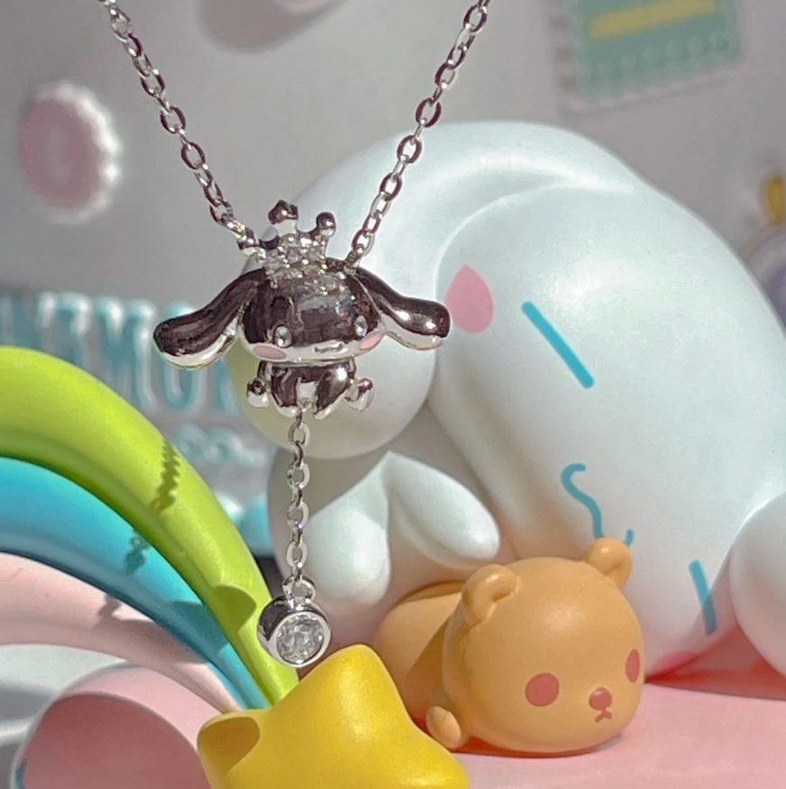 Japan Sanrio - Cinnamoroll Necklace & Earrings Set (Forever Sanrio  Fashionable Goods)