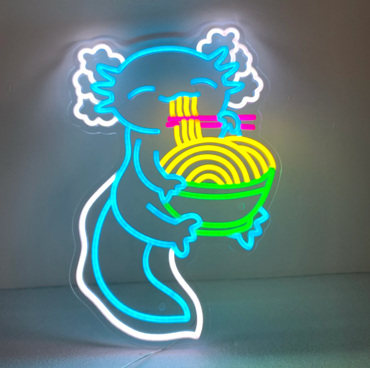 Axolotl Neon Sign